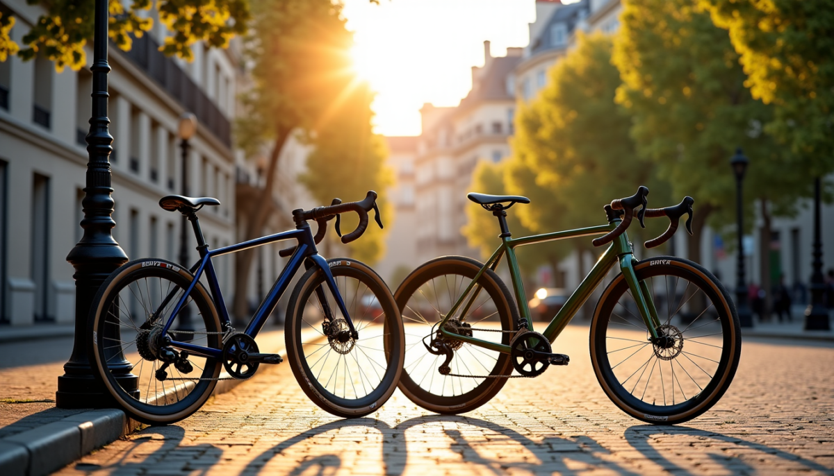 Gravel ou vélo de route : quelle monture pour vos sorties parisiennes
